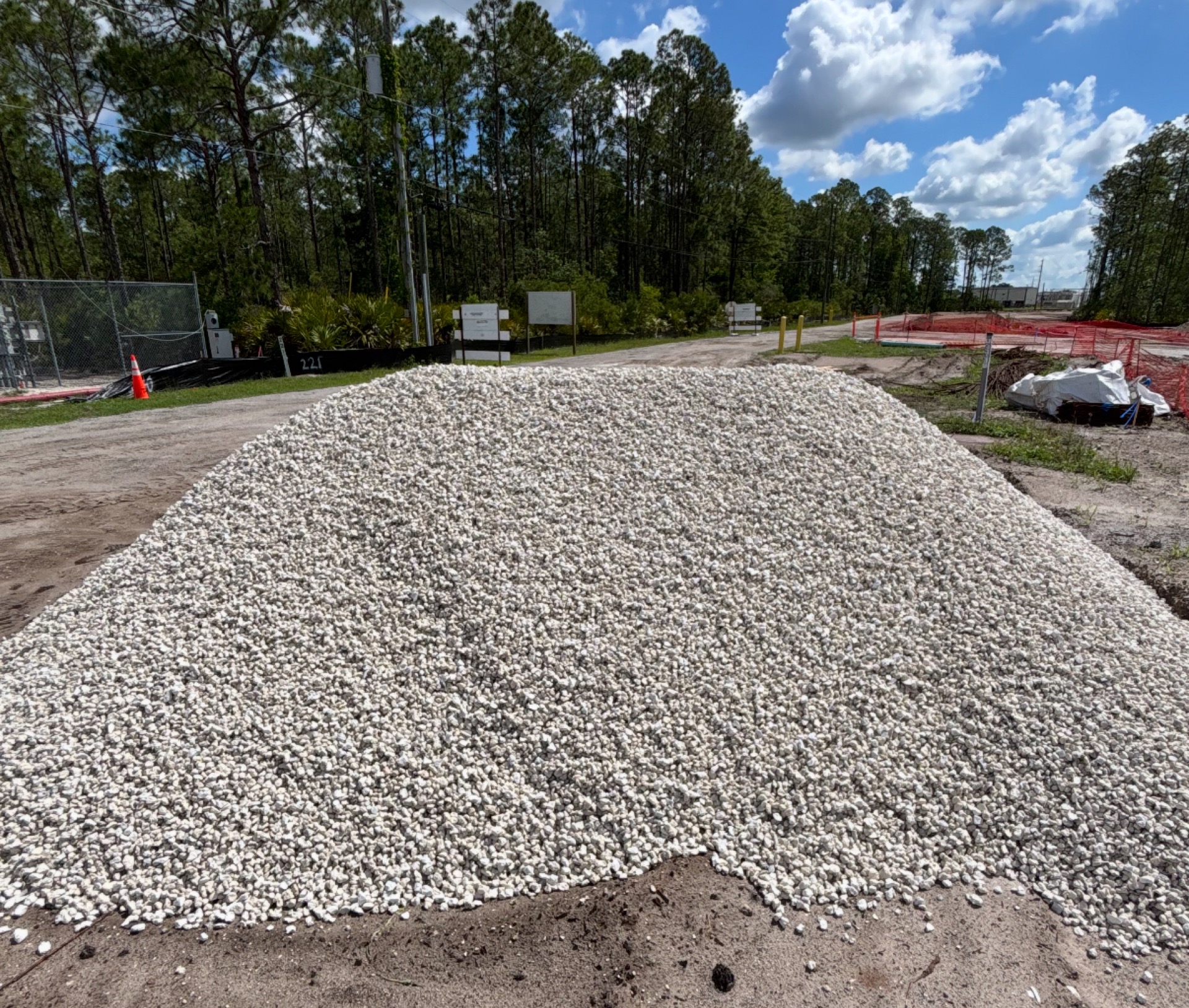 Alex and Family Trucking job site photo