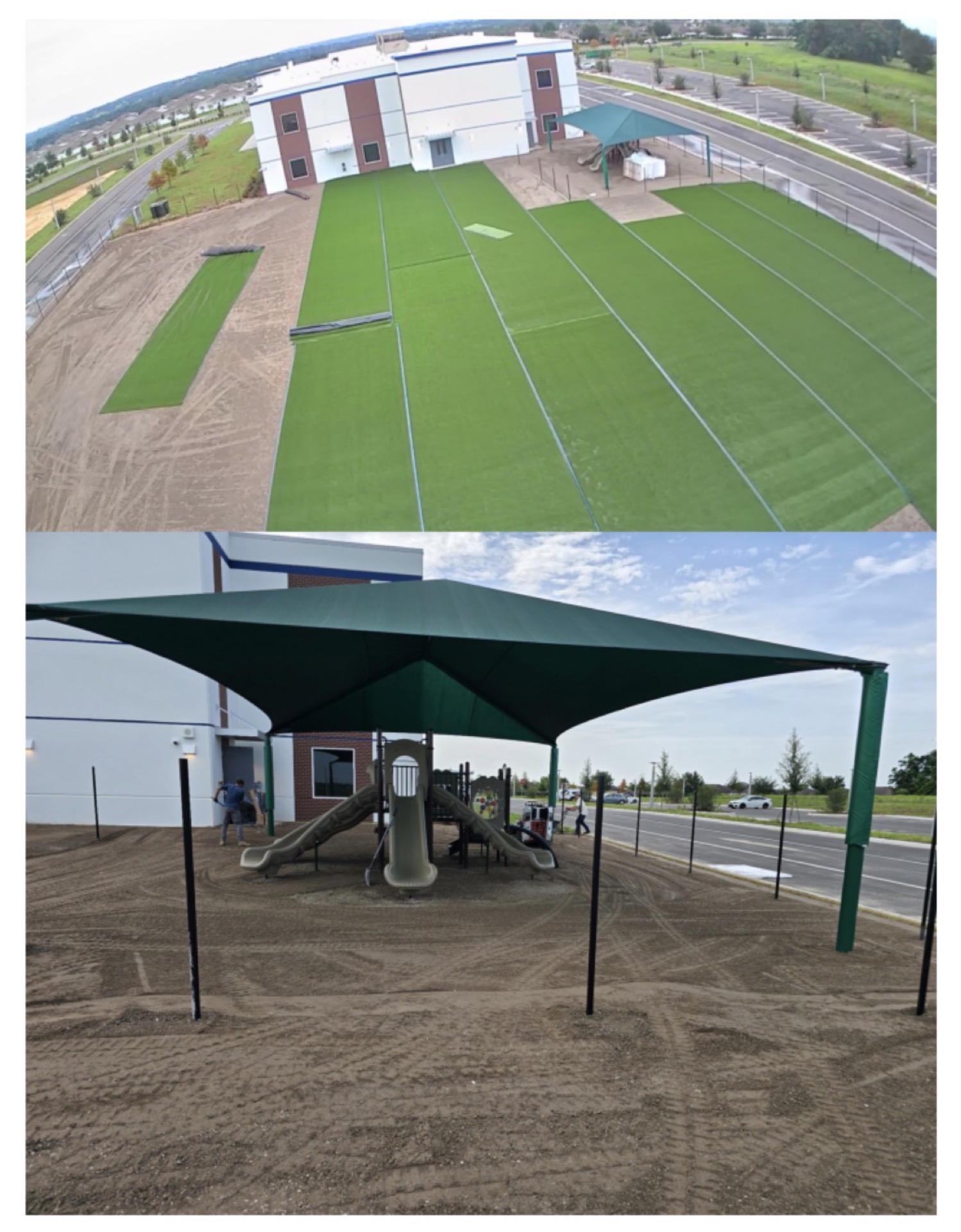 Material delivery for construction project